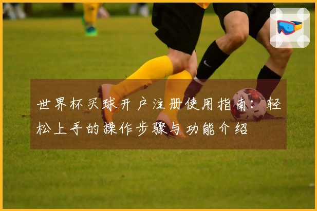 世界杯买球开户注册使用指南:轻松上手的操作步骤与功能介绍