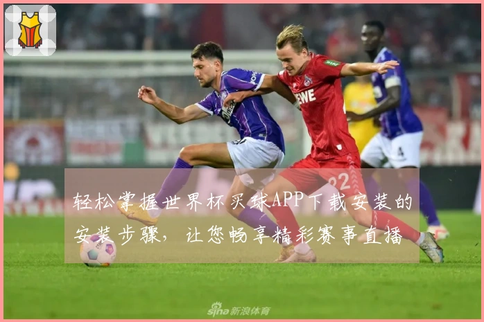 轻松掌握世界杯买球APP下载安装的安装步骤，让您畅享精彩赛事直播